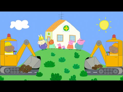 Capa de Sr. Bull constrói uma nova estrada | Peppa Pig Português Brasil Episódios Completos