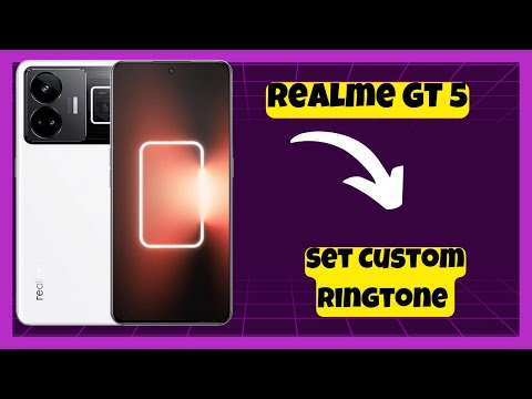 Set Custom Ringtone Realme GT 5 || How to set custom ringtone || Ringtone options settings