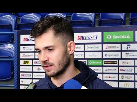 Lukáš Paukovček po zápase s Liptovským Mikulášom (6. kolo Tipos Extraliga)