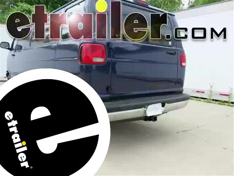 etrailer | How to Install: Curt Trailer Hitch Receiver on your 2000 Dodge Van
