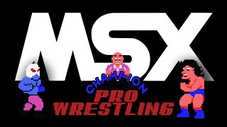 Champion Pro Wrestling MSX 60 Hz