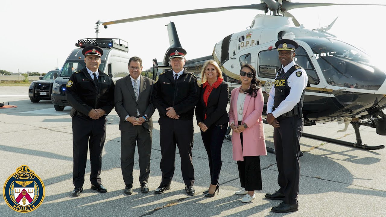 Air Support | Toronto Police Helicopter News Conference