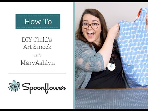 DIY Art Smock for Your Little One – Free Pattern Included!