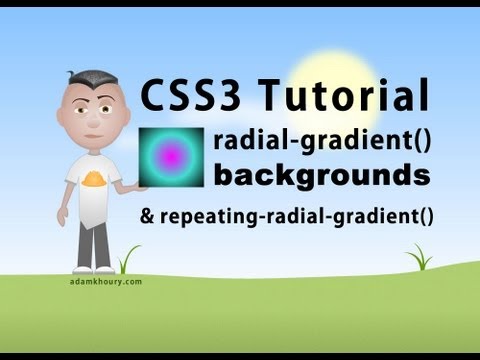 CSS3 radial gradient Background Parameters Tutorial Radial Gradient