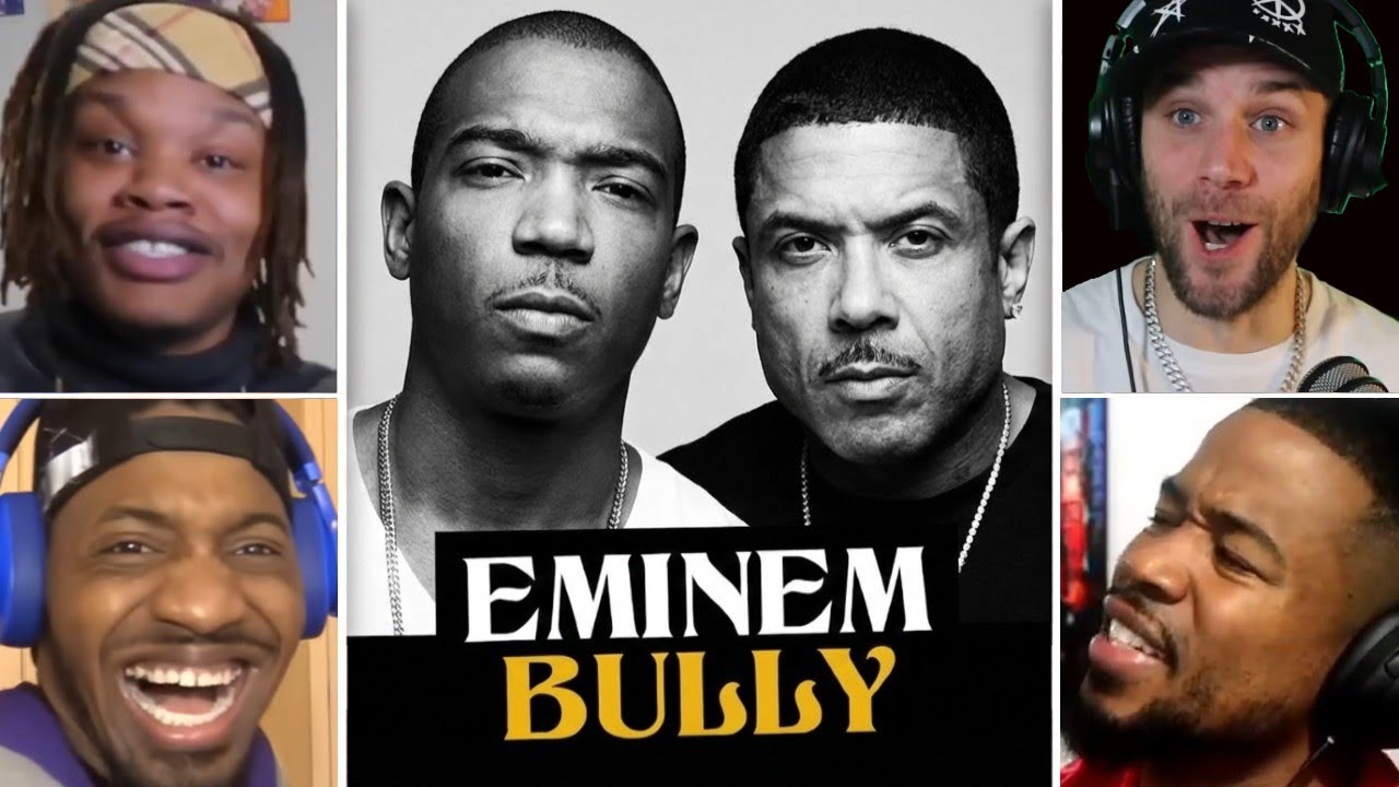 Two Birds one stone, Eminem hits Killshot  😳 | Eminem – Bully Reaction Mashup
