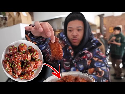 Pancakes and chicken wings in NYC…