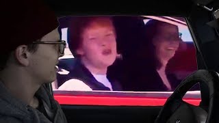 Idubbbz Green Screen Meme | Ginger Kid Sings Unwritten in Car