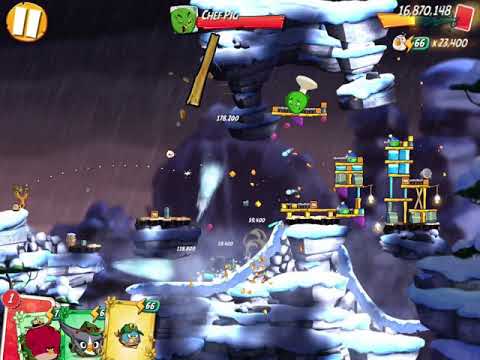 Angry Birds 2 - Map Level 387 - boss room