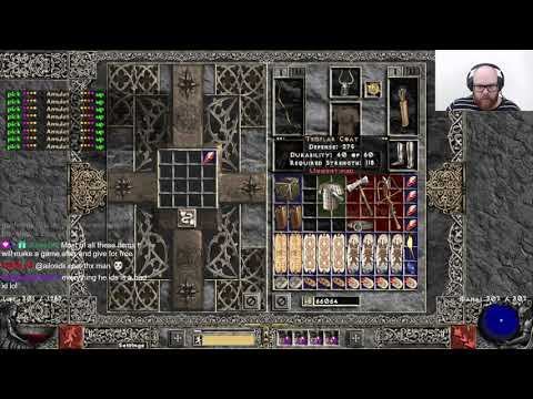 Project Diablo 2 PD2 Season 2 - Slamfest 2.0! 100+ GG Items Identified and Slammed day40