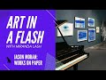 Works on Paper by Jason Moran | Art in a Flash with Miranda Lash