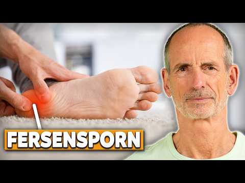 Fersensporn-Schmerzen ganz einfach loswerden? (2 Übungen)