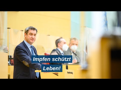 13. Regierungserklärung zur Corona-Pandemie - Bayern