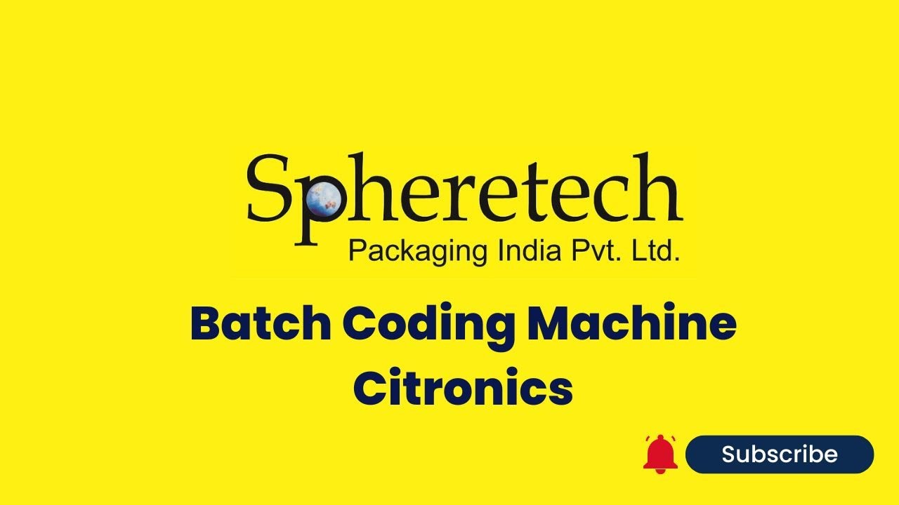 Inkjet printer Coding Machine | Ci5500 | Spheretech Packaging
