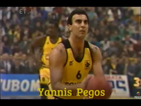 Jugoplastika Split - Aris 85-89 European Cup Champions  25/1/90 ET-1