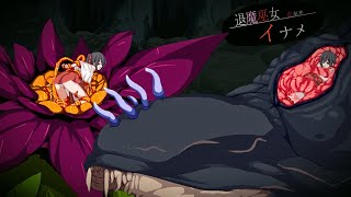 退魔巫女イナメ GamePlay #1 - AN INNOCENT GIRL WITH A KATANA AND INSATIABLE MONSTERS | Action