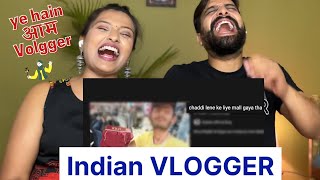 Indian Vlogging Gone Insane !! Slayy Point Reaction | Couple Reaction