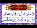 Surah Rahman 🎧 Episode 80 | In Beautiful Voice With Arabic text HD |سورة الرحمن| RDQ