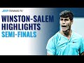 Alcaraz vs Ymer; Ivashka vs Ruusuvuori | Winston Salem Semi-Final Highlights