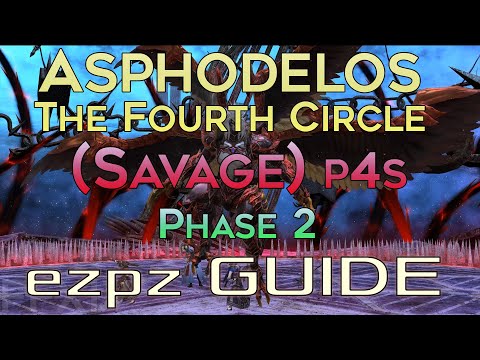 FFXIV - Asphodelos: The Fourth Circle (Savage) - EZ PZ Guide! (p4s Phase 2)