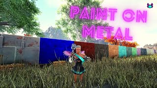 Paint colours/colors on Metal Structures - Ark Survival Evolved.