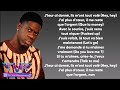 Franglish X Dinos La Pluie Paroles Lyrics