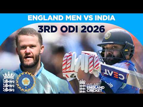 Duckett & Rohit Hit Tons In Thriller | Highlights - England v India | 3rd Metro Bank ODI 2026