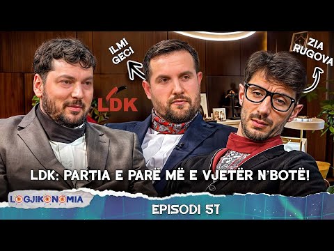 LOGJIKONOMIA Ep.57 - LDK: PARTIA E PARË MË E VJETËR N'BOTË! |  @teve1