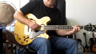 Video thumbnail for Tokai es120 w Voodoo 59s with overdrive by Bill Altman