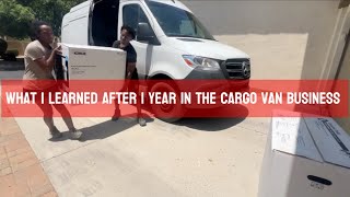 The TRUTH about the Cargo van business!