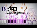 Nonoc Believe In You FULL Re Zero Season 2 Pt 2 Ending Piano