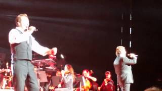 Michael Ball and Alfie Boe 171116 Youll never walk alone