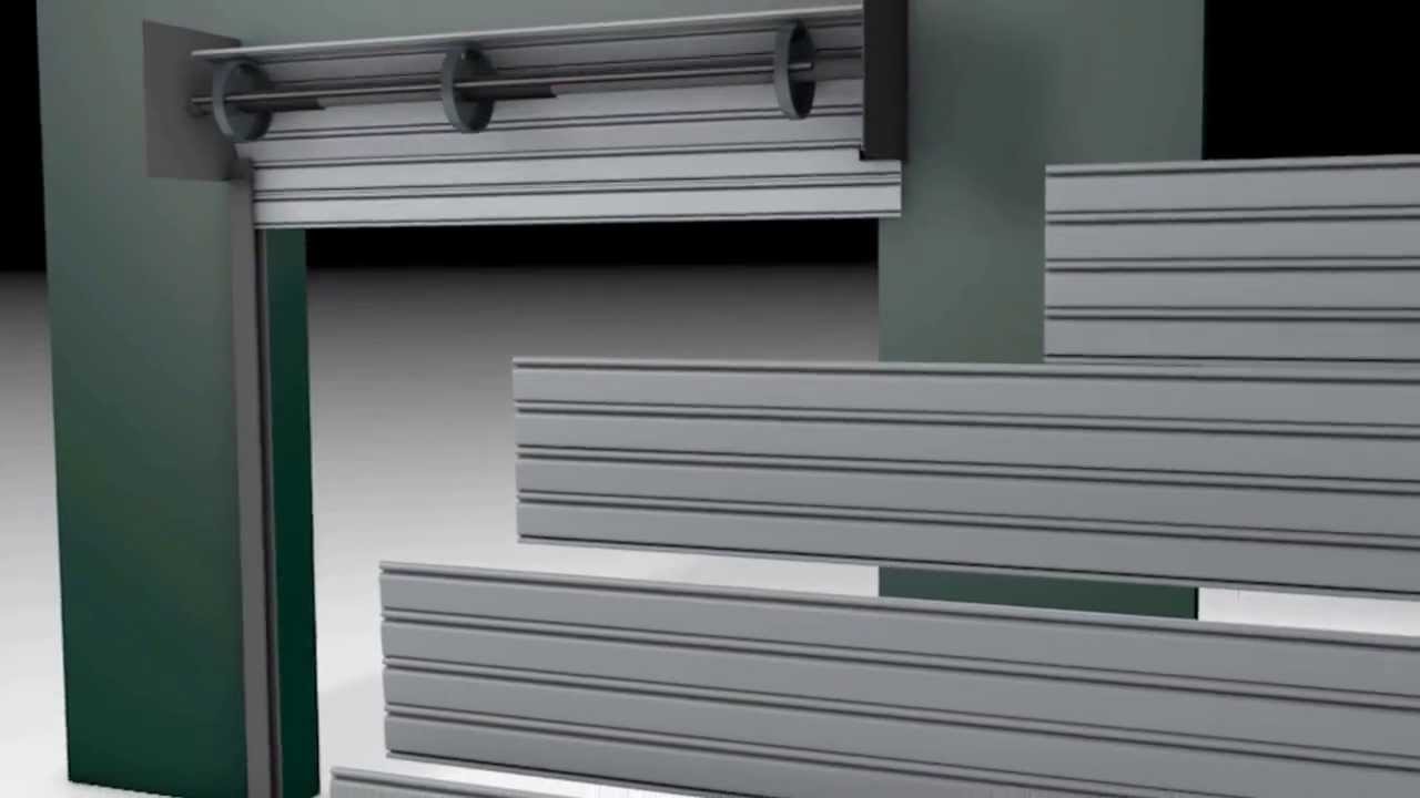 How do Roll up doors work