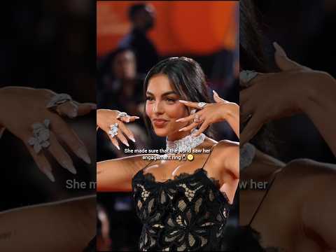 she is glowing🌝🎀#georginarodriguez #engagement #fyp #trending #ytshorts