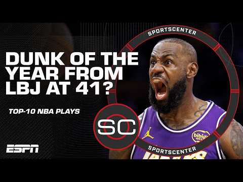 Was LeBron’s dunk over Kornet the best play of the season to date?! | SportsCenter