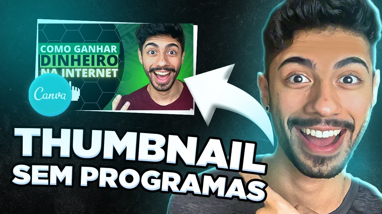Como Fazer Thumbnail  Sem Programas do Zero | TUTORIAL PASSO A PASSO