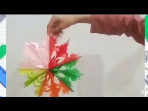 5 sides Flowers with Computer sheets | Full video | Burhan Arts Official