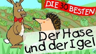 Lass uns um die Wette laufen (Der Hase und der Igel) - Märchenlieder zum Mitsingen || Kinderlieder)