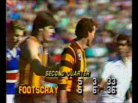 VFL 1985 Preliminary Final - Hawthorn v Footscray