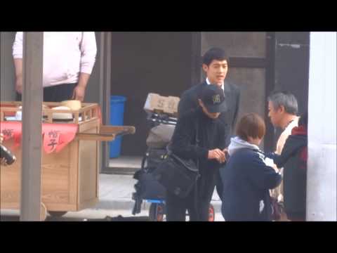 01042014 KHJ rehearsing showdown with Choi Il Hwa
