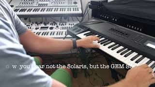 Video thumbnail for John Bowen Solaris and GEM S3 - Poly Aftertouch by synthlegends