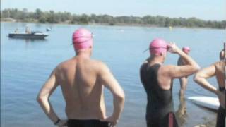preview picture of video 'Natoma Lake Swim 2009'