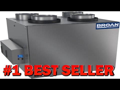 Broan B230H75RT AI Series 230 CFM Heat Recovery Ventilator (HRV) - B0C6YGCWB7