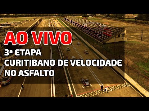 [AO VIVO] 3ª Etapa do Campeonato Curitibano de Velocidade no Asfalto