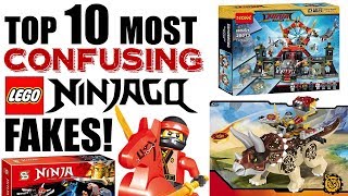 Top 10 Most Confusing LEGO NINJAGO FAKE SETS!