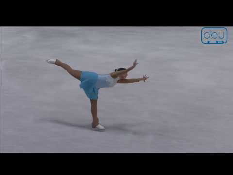 Julia WIES. Oberstdorf 2018. Silver Ladies II - Free Skating. 22 place
