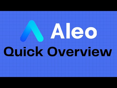 Aleo Quick Overview