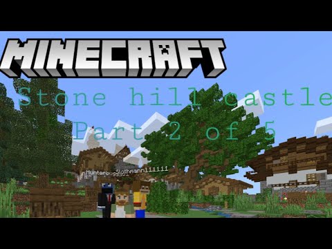 Minecraft Stone Hill Castle. Part 2 of 5. “Lawless hunt”