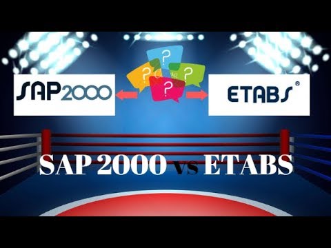 || SAP 2000 vs ETABS ||