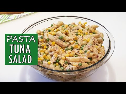 The BEST Creamy Tuna Pasta Salad Recipe