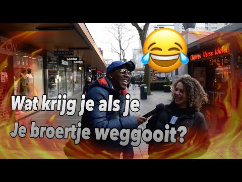 WAT KRIJG JE ALS JE JE BROERTJE WEG GOOIT? | ROTTERDAM